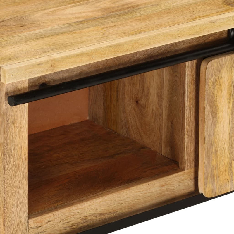 TV Cabinet 90x35x40 cm Solid Wood Mango