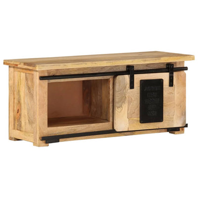 TV Cabinet 90x35x40 cm Solid Wood Mango