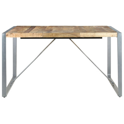 Dining Table 140x140x75 cm Solid Wood Mango