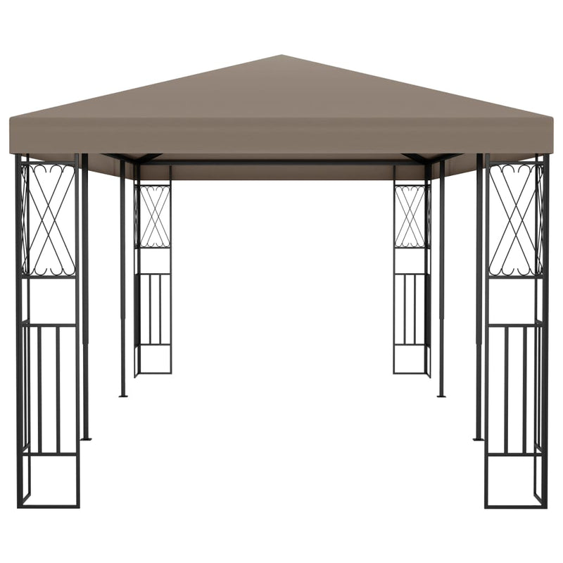 Gazebo 6x3 m Taupe Fabric - Payday Deals
