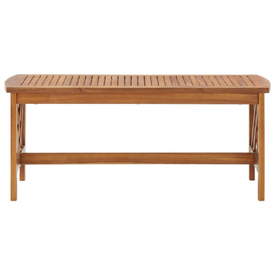 Coffee Table 102x50x43 cm Solid Acacia Wood - Payday Deals