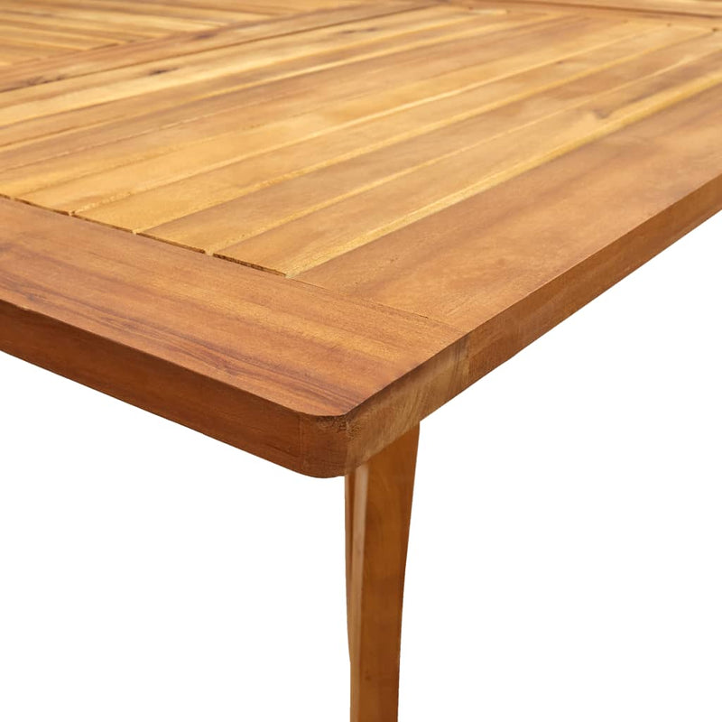 Garden Table 150x90x75 cm Solid Acacia Wood - Payday Deals