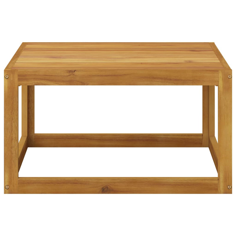 Coffee Table 68x68x29 cm Solid Acacia Wood - Payday Deals