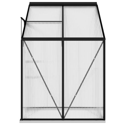Greenhouse Anthracite Aluminium 2.7 m³
