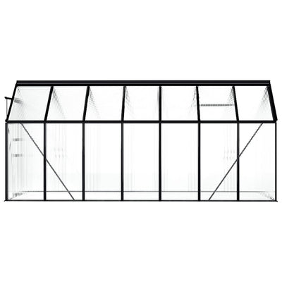Greenhouse Anthracite Aluminium 8.17 m² - Payday Deals