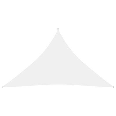 Sunshade Sail Oxford Fabric Triangular 2.5x2.5x3.5 m White