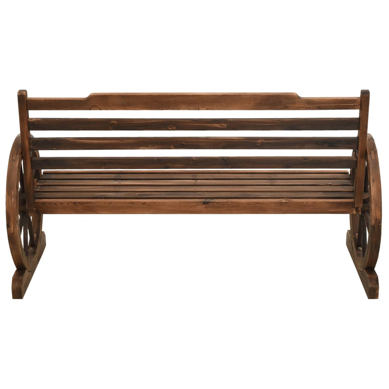 Garden Bench 142 cm Solid Firwood - Payday Deals