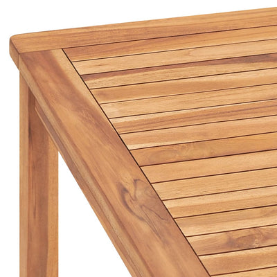 Garden Dining Table 180x90x77 cm Solid Teak Wood - Payday Deals