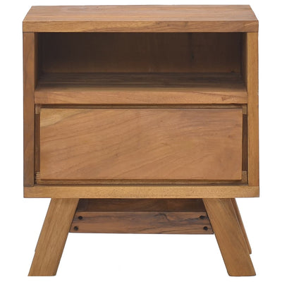 Bedside Cabinet 40x30x45 cm Solid Teak Wood