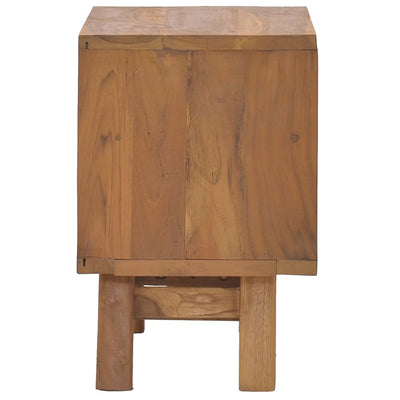 Bedside Cabinet 40x30x45 cm Solid Teak Wood