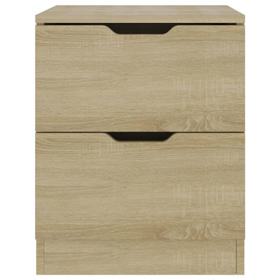 Bedside Cabinet Sonoma Oak 40x40x50 cm Engineered Wood