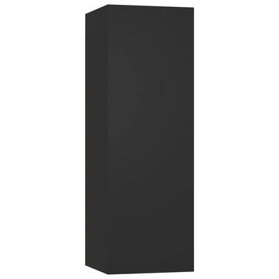 TV Cabinet Black 30.5x30x90 cm Engineered Wood