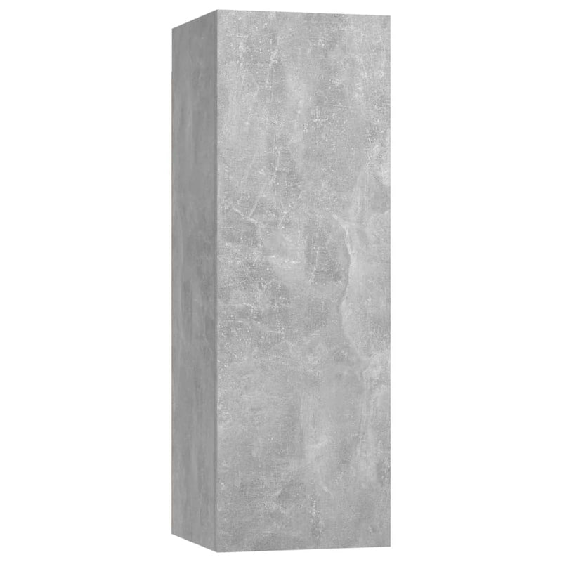 TV Cabinet Concrete Grey 30.5x30x90 cm Engineered Wood