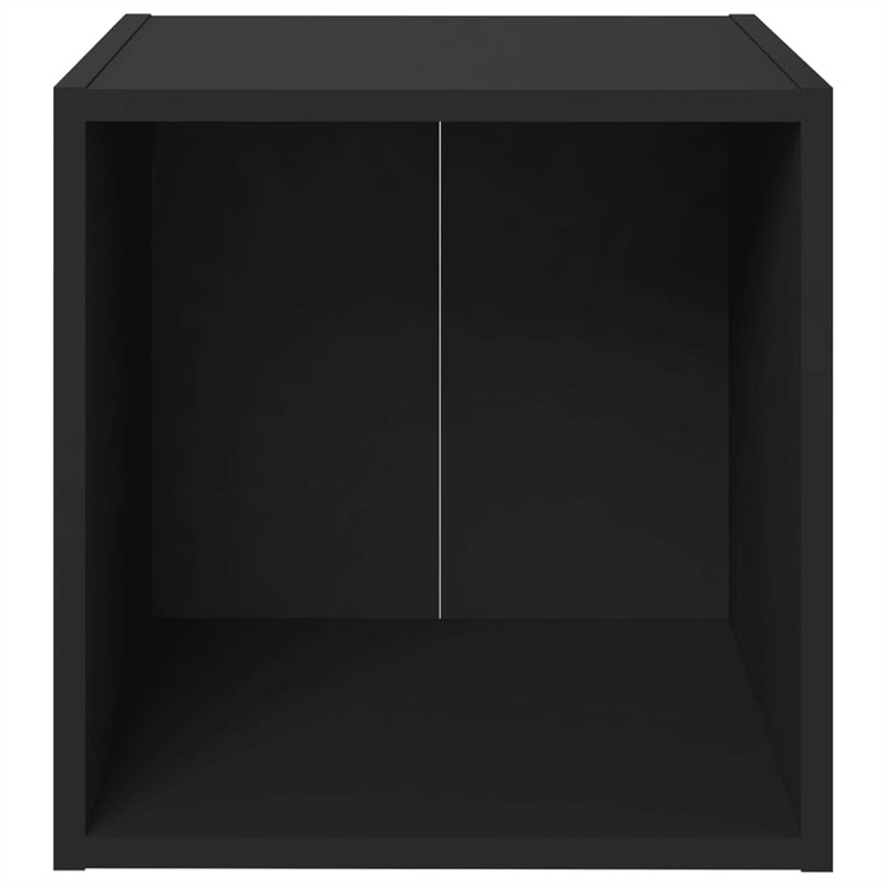 TV Cabinet Black 37x35x37 cm Chipboard - Payday Deals