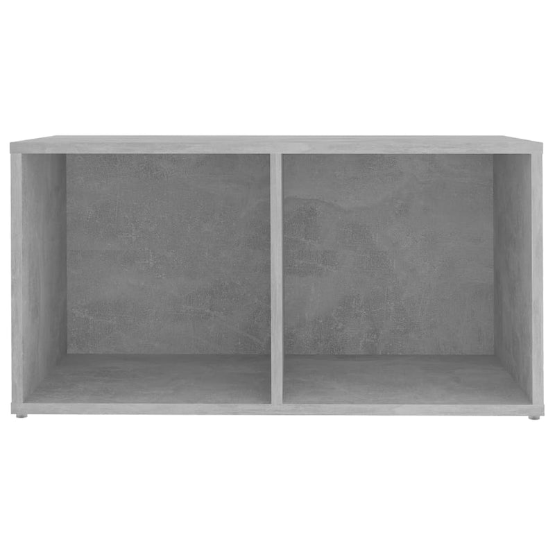 TV Cabinet Concrete Grey 72x35x36.5 cm Engineered Wood