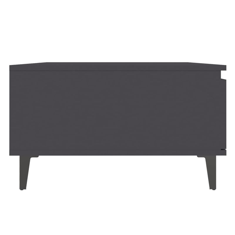 Coffee Table Grey 90x60x35 cm Chipboard - Payday Deals