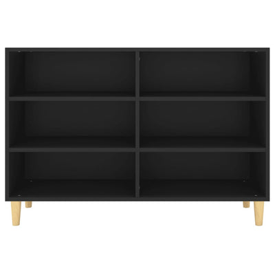 Sideboard Black 103.5x35x70 cm Chipboard - Payday Deals