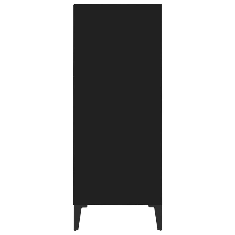 Sideboard Black 57x35x90 cm Chipboard