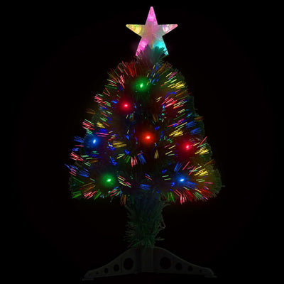 Artificial Christmas Tree with Stand/LED 64 cm Fibre Optic