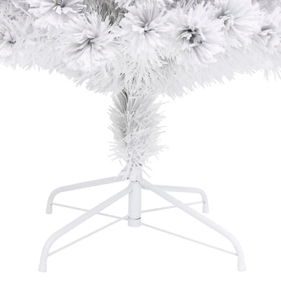 Artificial Christmas Tree with LED White 240 cm Fibre Optic
