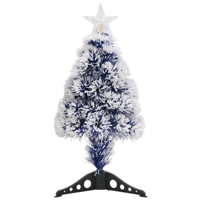 Artificial Christmas Tree with LED White&Blue 64 cm Fibre Optic