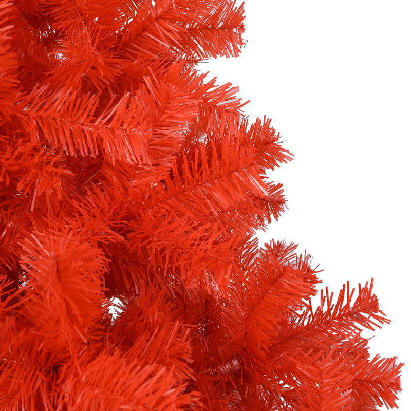 Artificial Christmas Tree with Stand Red 120 cm PVC