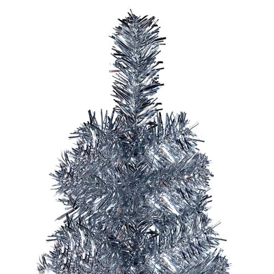 Slim Christmas Tree Silver 240 cm
