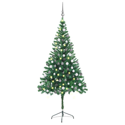 Artificial Christmas Tree with LEDs&Ball Set 180cm 564 Branches