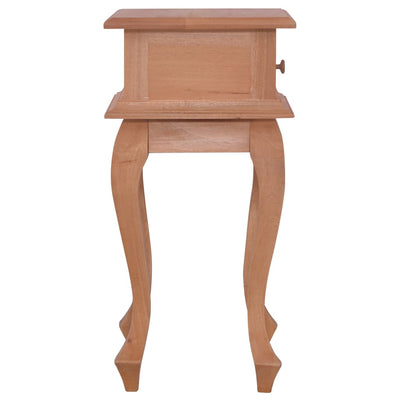 Bedside Table 35x30x60 cm Solid Wood Mahogany