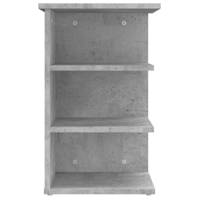 Side Cabinet Concrete Grey 35x35x55 cm Chipboard