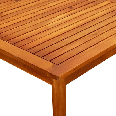 Garden Coffee Table 85x85x45 cm Solid Acacia Wood - Payday Deals