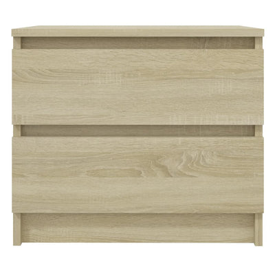 Bed Cabinets 2 pcs Sonoma Oak 50x39x43.5 cm Chipboard - Payday Deals