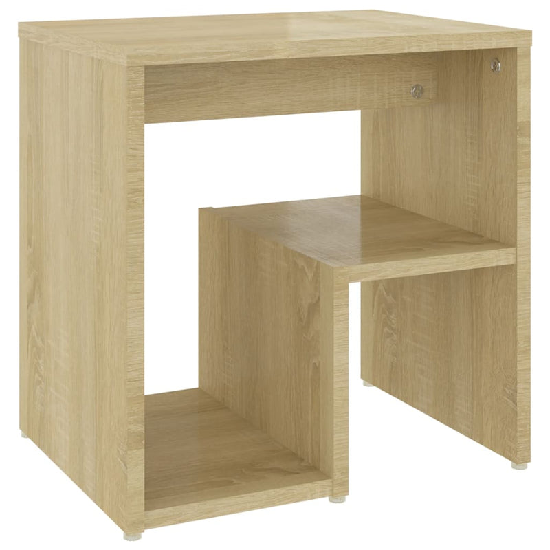Bed Cabinet Sonoma Oak 40x30x40 cm Chipboard