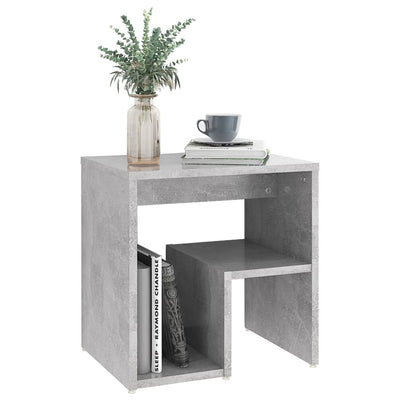 Bed Cabinets 2 pcs Concrete Grey 40x30x40 cm Chipboard - Payday Deals