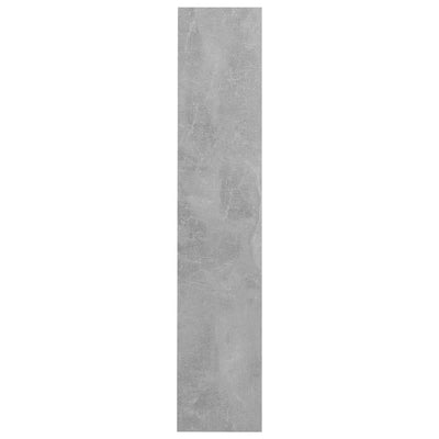 Wall Shoe Cabinet Concrete Grey 60x18x90 cm Chipboard - Payday Deals