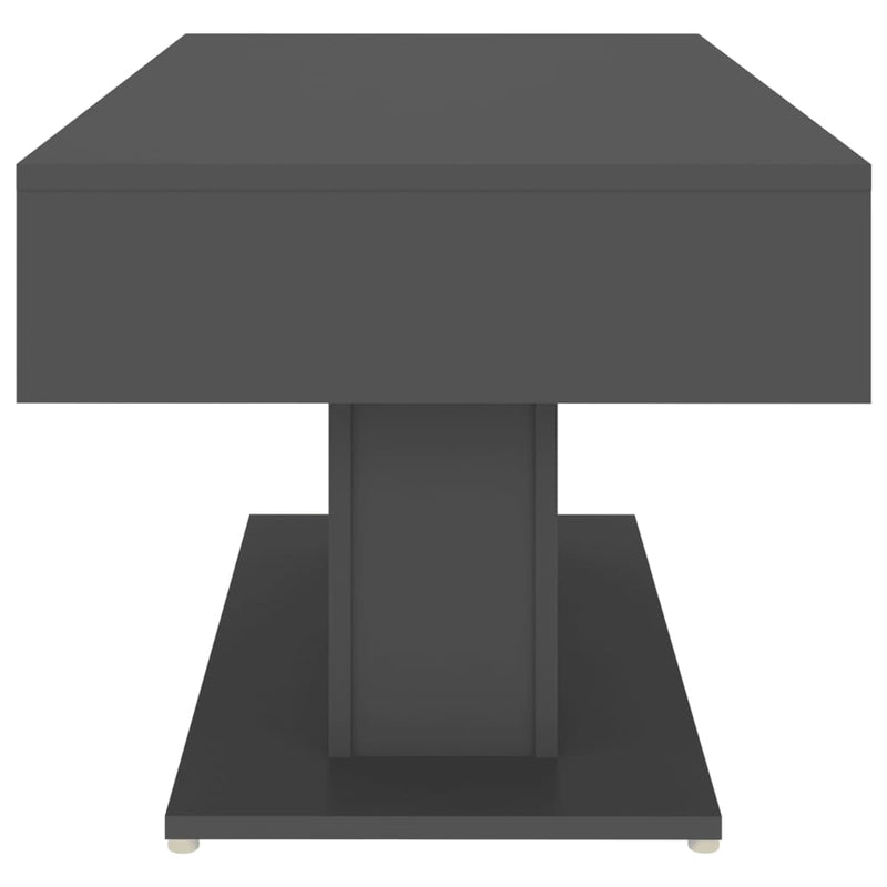 Coffee Table Grey 96x50x45 cm Engineered Wood