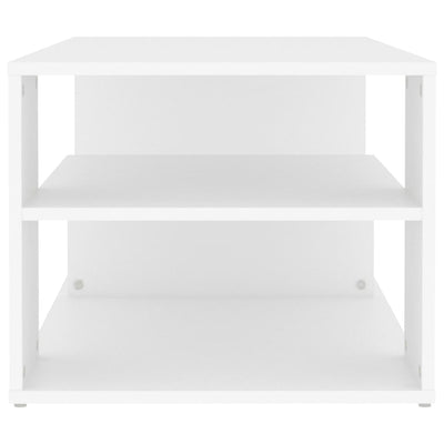 Coffee Table White 100x50x40 cm Chipboard - Payday Deals