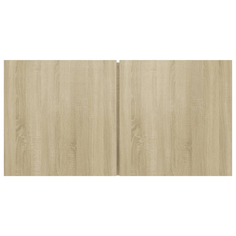 8 Piece TV Cabinet Set Sonoma Oak Engineered Wood