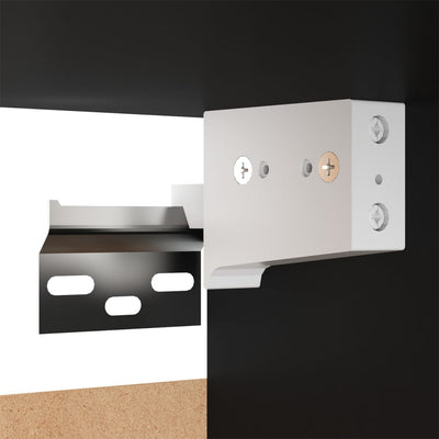 Bedside Cabinets 2 pcs Black 30.5x30x30 cm Engineered Wood