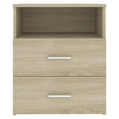 Bed Cabinet Sonoma Oak 50x32x60 cm