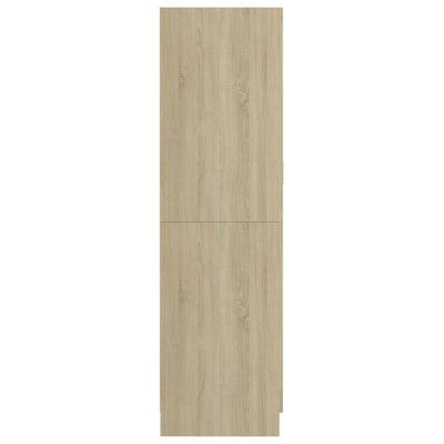 Wardrobe Sonoma Oak 82.5x51.5x180 cm Chipboard