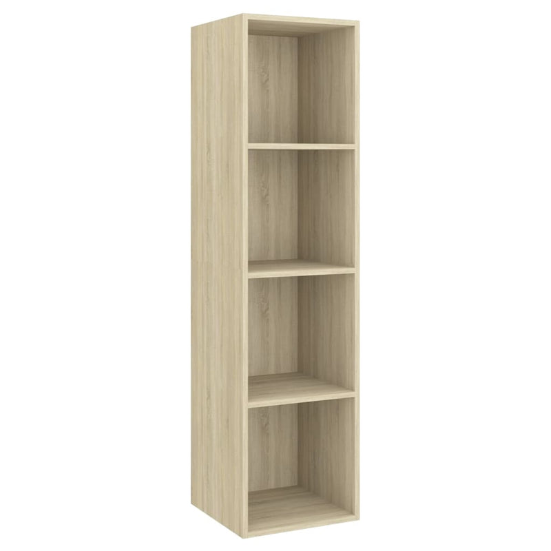 4 Piece TV Cabinet Set Sonoma Oak Engineered Wood
