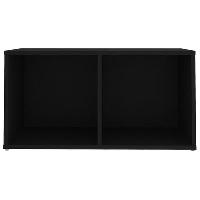 TV Cabinets 2 pcs Black 72x35x36.5 cm Engineered Wood