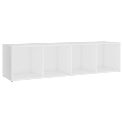 TV Cabinets 2 pcs White 142.5x35x36.5 cm Engineered Wood
