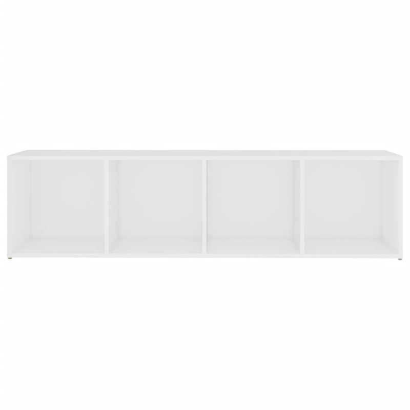 TV Cabinets 2 pcs White 142.5x35x36.5 cm Engineered Wood