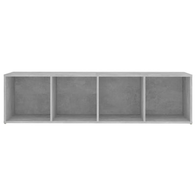TV Cabinets 2 pcs Concrete Grey 142.5x35x36.5 cm Engineered Wood