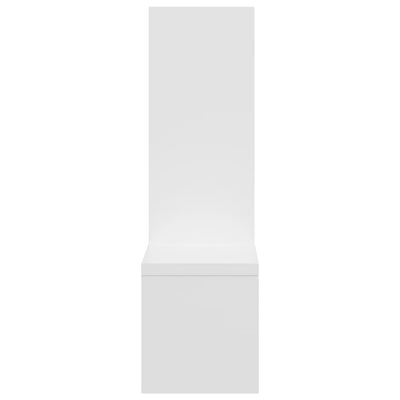 Wall Shelves 2 pcs White 50x15x50 cm Chipboard - Payday Deals