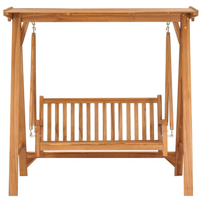 Swing Bench 170 cm Solid Teak Wood - Payday Deals