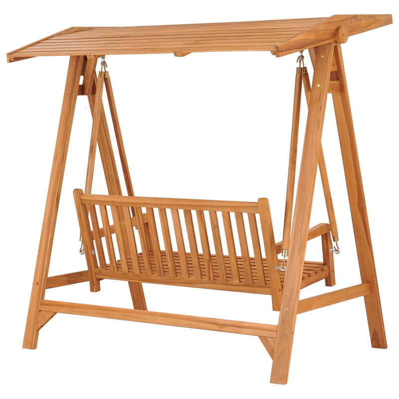 Swing Bench 170 cm Solid Teak Wood - Payday Deals