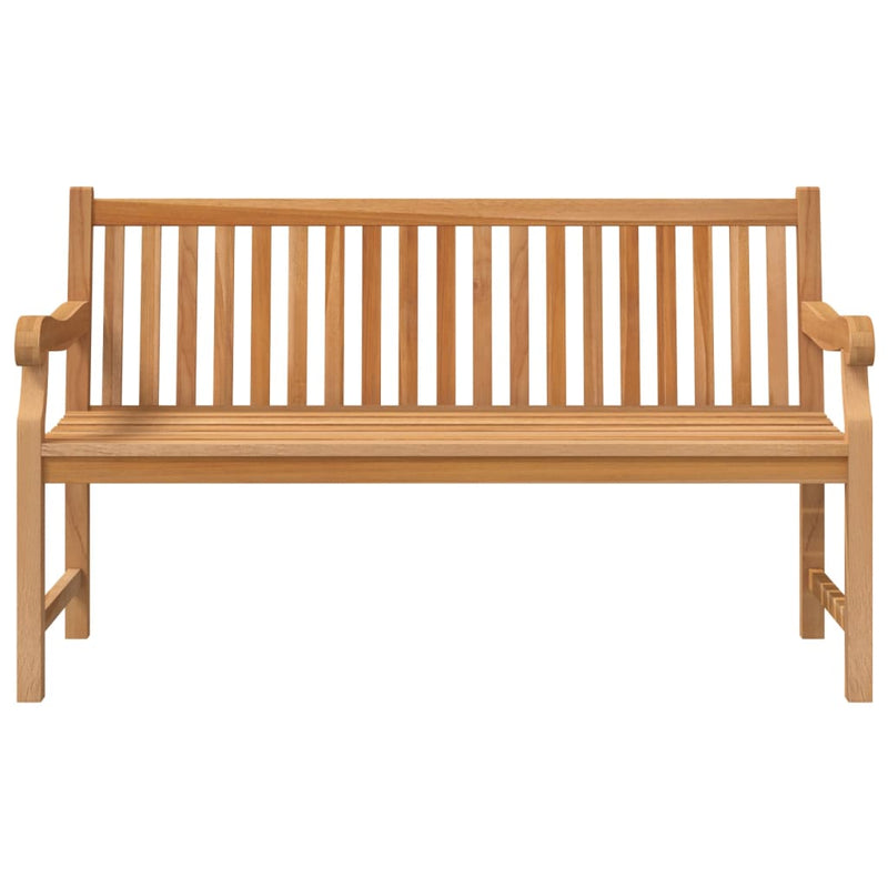 Garden Bench 150 cm Solid Teak Wood - Payday Deals